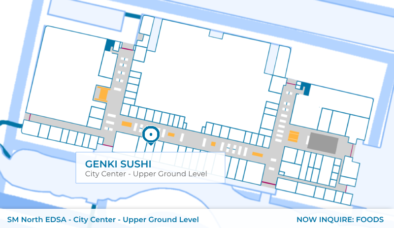 Genki Sushi - SM North - City Center - Upper Ground Level